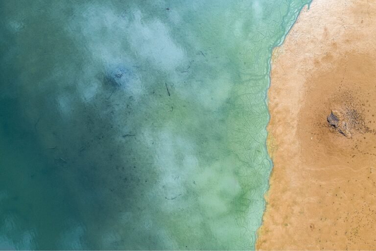 Sea and Beach 4K Wallpaper