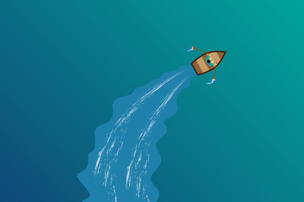 Boat Rowing Lake