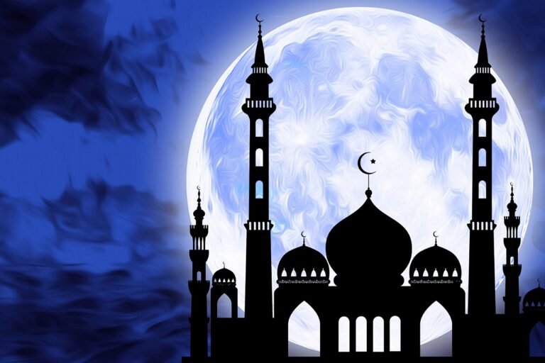 Mosque Ramadan Moon